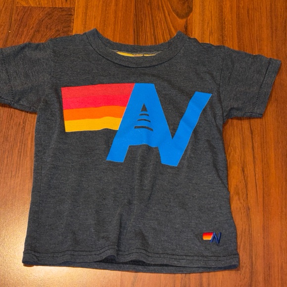 Aviator Nation Other - Aviator Nation Kids Logo T Shirt Size 4 $65 retail Ralph Lauren Abercrombie